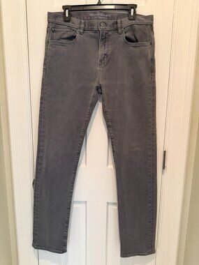 Banana Republic, The Traveler Jean, gray, 33x34